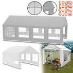 Garden Party Tent 3x4-4x8m Gazebo Marquee for Wedding BBQ Festival Market Event