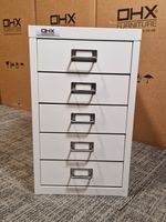 OHX Steel Cabinet 5 or 10 Drawer with Heavy Duty Sliding Rails - 5 Year Warranty