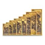 2025 ARIZONA Goldback Compete Set (1/2, 1, 2, 5, 10, 25, 50 & 100 Notes) IN STOC