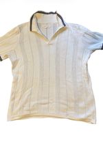 Aéropostale Men’s Collar Up V Neck Sweater Shirt Size Large Knitted Style