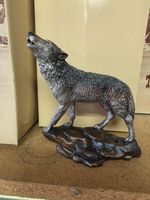 1995 "Sonata" Wolf Statue By Legends- Created By Kitty Cantrell