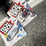 Tech Deck DGK 96 mm Fingerboard Mini Skateboard Decks Lot of 2 + Grip Tape 6+