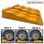 Motorhome Levelling Ramps (Pair) — 3-Step, 4000kg, ASME Certified