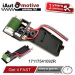 MINI COOPER R50 R52 R53 RADIATOR FAN MOTOR SWITCH RESISTOR 17117541092 2003-2008