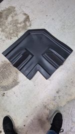 GRP 110mm Dry Fix Valley Trough Top Closure - 90 Degree - 12 available