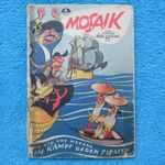 Mosaic Digedags No. 4 "in the fight against pirates" GDR 1956 Hannes Hegen glued
