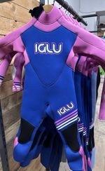 4/3 Kids Wetsuit Iglu Kids Winter Wetsuits Pink- EX DISPLAY