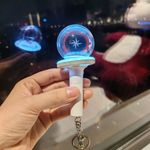 Stray Kids Mini Lamp Support Light Stick Keyring Pendant Change Keychain Gift