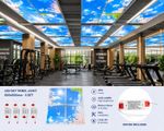 4set 48W LED Sky Flat Panel Recessed Ceiling Lights 600x600mm Cool White 4320lm