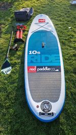 Red Paddle Co Ride 10'6 Inflatable Stand Up Paddle Board Complete