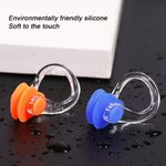 2x Silicone Swimming Nose Clip Plug Water Pool Kid Child Girl Boy Adults