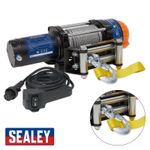 Sealey ATV2040 ATV Quad Recovery Winch 2040kg Line Pull 12V