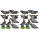 Detailed Resin Mandarin Ducks Craft Wedding Adornment Home Desktop Decor