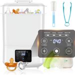 4-in-1 Baby Bottle Steriliser and Dryer – Fast Steam, Dry & Warm Milk