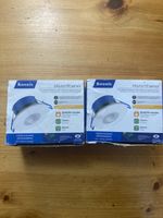 2 New Boxed White Kosnic Mauna Fire Rated PIR Sensor Downlights