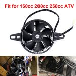 12V Electric Engine Cooling Fan Radiator for 150cc 200cc 250cc Motorcycle ATV