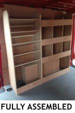 Mercedes Vito Van Shelving Racking XLWB Plywood System Case Storage Unit