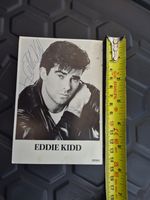 EDDIE KIDD Signed Photograph - Motorcycle Stunt Man 