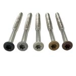 Painted Head, Colour Matched Screw for Composite Decking 4.2x55mm
