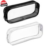 Soft Plastic Transparent Pencil Case Student Pvc Clear Pen Bag Transparent Bag