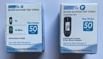 Gluco Rx Q Test Strips Monitoring Blood Glucose 100 total test strips