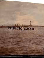 Cunard Liner RMS Aquitania Maiden Voyage 13/5/1914 Original photo 3.5x2.75 In
