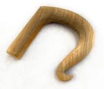 FULL TURNED WOODEN WALKING STICK HANDLE FOR STICK MAKING