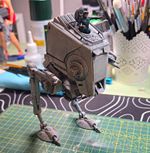 Fantasy Flight Games Star Wars Legion Rebel AT-ST Painted Miniature SWL74