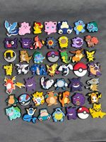 Fridge magnets board magnets pvc rubber pokemon retro series epic classic kids