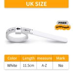 UK Ring Sizer Gauge Finger Size Measure Tool Wedding Engagement Ring