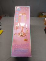 Rose Gold Prosecco Drinks Dispenser With Led Cooler Party Events Table Décor 3L