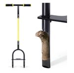 Lawn Aerator Coring Tool with Non-Clog Slot Improve Garden Grass