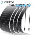 100W Flexible Solar Panel Bendable 12V Mono for RV Boat Marine Caravan Campervan
