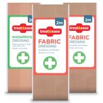 Washproof & Fabric Dressing Strip 2M x 6.5CM | Premium Grade Adhesive Plasters