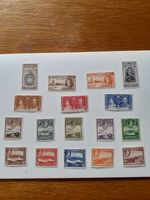 Antigua King George V1 Stamps.