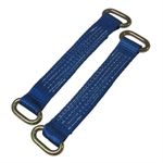Vehicle Alloy Wheel Straps 12" - Set of 2 (Recovery Transport Oval Links)