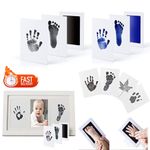 2x Inkless Contact Baby Kit-Hand Foot Print Keepsake Newborn Footprint Handprint