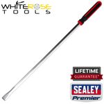 Sealey  Pry Bar 900mm Straight Heavy-Duty with Hammer Cap Premier Soft Grip