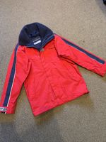 Vintage 1990s Henri Lloyd TP1 Sailing Jacket Red Navy Waterproof Offshore Small