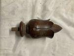 French Antique Oak Newel Post Decoration