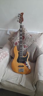 Sire marcus miller gen7 4 string jazz bass guitar. Hardly used 6 months old.