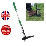 AMOS Mechanical Weed Puller 4-Claw & Telescopic Root Remover with Foot Pedal