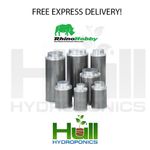 Rhino Hobby Carbon Filter 4 5 6 8 10 12 Inch Hydroponics budget odour filter 