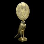 Authentic Rare Ancient Egyptian Horus Falcon Winged Scarab Statue 1200 BC