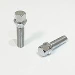 5PCS 40/45mm Extended Thread Length Tapered Wheel Bolts M14x1.5 For VW AUDI etc.