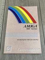 Introducing the A500 and A500 Plus Manual. Commodore Amiga.