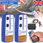Electric Wireless Winch Remote Control Handset 12V Heavy Duty For Truck ATV SUV