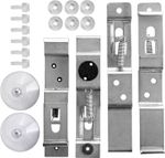 TRADE PLATE HOLDERS MULTI PURPOSE CLIP ON BRACKETS AND SUCTION CUP SET- ALLOWS