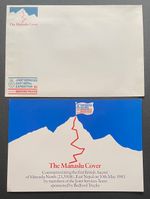 1983 Manaslu Expedition Signed Commemorative Cover