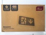 Ansell Lighting Encore Lithium Exit Box Emergency Exit Sign Encore